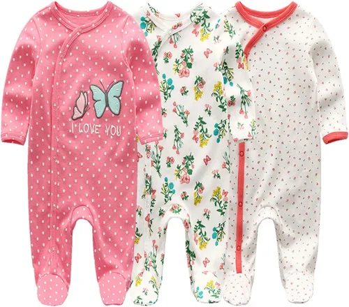 Miniatura 2 de MAMIMAKA Newborn Layette Gift Set 27-Piece Baby Girl Clothes Bodysuits Pants Essentials and Accessories 0-6Months
