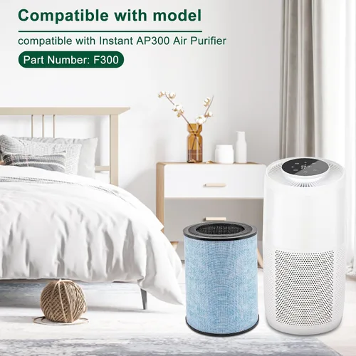 Miniatura 2 de Paquete de 2 para reemplazo instantáneo de filtro AP300, filtro de carbón verdadero y activado, compatible con AP300 instantáneo, comparado