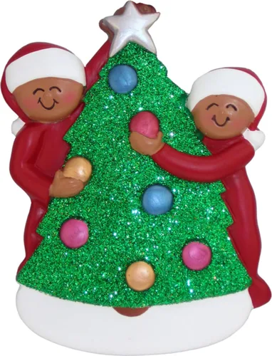 Miniatura 6 de Adorno de Primera Navidad 2025 Personalizado para Parejas – Regalo Personalizado de Nuestro Primer Año Juntos para Parejas – Adorno de Primera