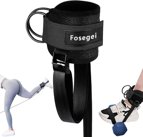 Correas de tobillo para máquina de mancuernas y cables, correas de fijación de mancuernas de pie de mono para entrenador de gimnasio y correas de