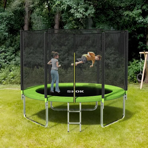Miniatura 7 de SKOK Trampoline for Kids,400LBS Outdoor Trampoline with Net-ASTM Approved Trampoline for Children and Adults
