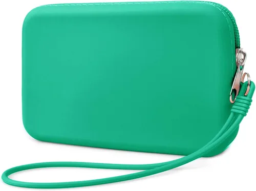 Miniatura 15 de Bolsa de maquillaje grande de silicona, bolsa de aseo de viaje para mujer, bolsa de maquillaje grande, organizador portátil para cosméticos, bolsa