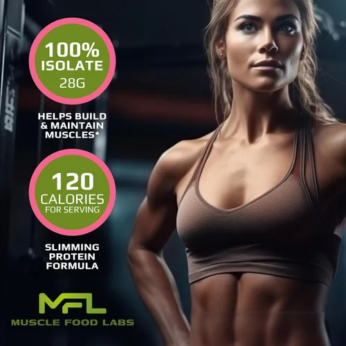 Miniatura 3 de MFL Slim WHEY Proteína en polvo 0.99 oz de proteína Bajo en carbohidratos Batido nutricional adelgazante Endulzado con Stevia 2 libras