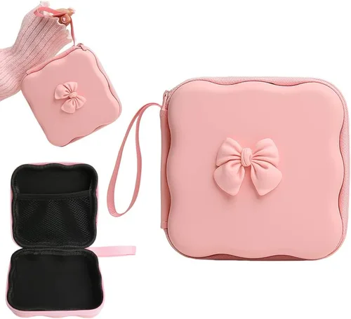 Miniatura 22 de Funda de almacenamiento para cargador, diseño de ondas, protector de cargador de viaje, organizador de cables para auriculares, caja