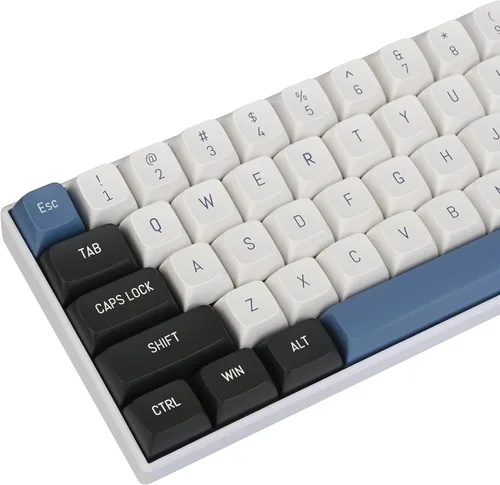Miniatura 20 de GTSP 61 Teclas 60 Por Ciento, Teclas Ducky One 2 Mini para Teclado Mecánico Perfil OEM RGB PBT Set de Teclas con Extractor de Teclas para Cherry MX