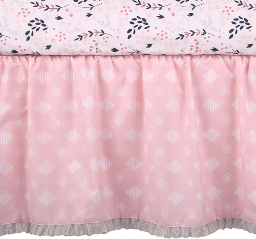 Miniatura 9 de Lambs & Ivy Forever Friends - Juego de ropa de cama de 4 piezas, color azul, rosa