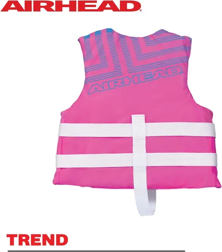 Miniatura 3 de Airhead Trend Life Jacket for Adults & Kids - USCG Approved Life Vest for Men, Women, Youth & Child, Watersports Vest for Boating, Tubing & Swimming