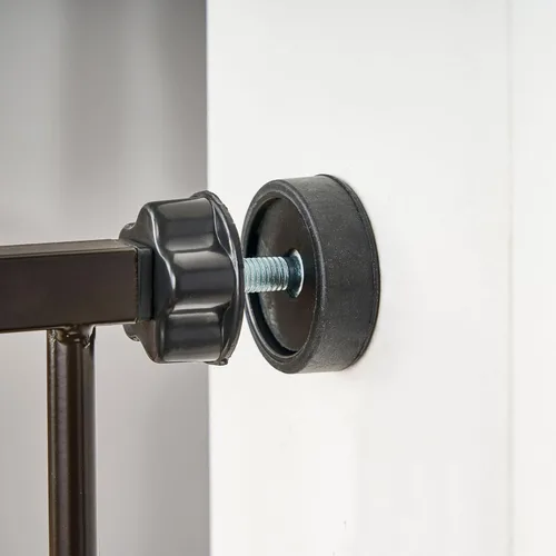 Miniatura 5 de Regalo Safety - Puerta de bebé extra alta de 36 pulgadas con puerta, montaje a presión para puertas y parte inferior de escaleras, bebés, niños