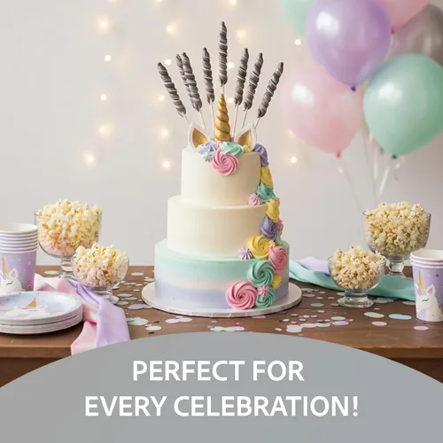 Miniatura 4 de Adams & Brooks Silver Tutti Frutti Mini Unicorn Pops, tarro de 10 onzas (24 unidades) - Piruletas de unicornio Twisty, dulces envueltos