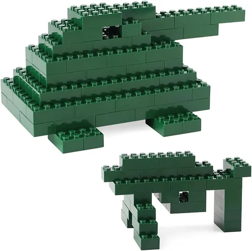 Miniatura 3 de Ladrillos 2x4 Verde Oscuro 320 Piezas Partes Kit de Construcción Clásico Conjunto de Juego Creativo Bloques Básicos Accesorios de Juguete Compatible