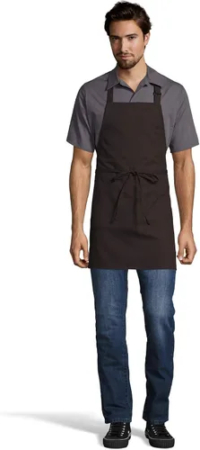 Miniatura 13 de Uncommon Threads Delantal unisex ajustable sin bolsillo para restaurante
