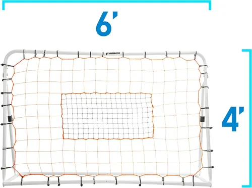 Miniatura 2 de Franklin Sports Soccer Rebounder - Tournament Steel Soccer Rebounding Net - Perfect for Backyard Soccer Practice and Soccer Training 12 x 6 & 6 x 4