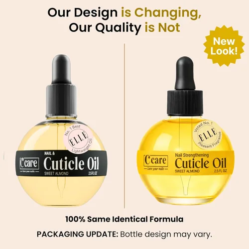 Miniatura 2 de C CARE Aceite de cutícula de almendras dulces para uñas – Repara cutículas durante la noche – Hidrata y fortalece las uñas y cutículas – Gotero