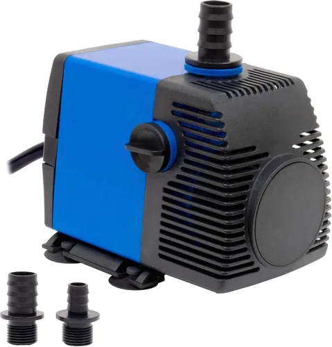 Miniatura 11 de Bomba de agua sumergible 528 GPH – Acuarios, fuentes, hidroponía y bomba de estanque, elevación de 8.2 pies, 45 W Azul; 1 paquete