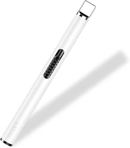 Miniatura 12 de REIDEA Encendedor Eléctrico S4, Encendedor de Velas USB Recargable con Interruptor de Seguridad, Encendedor Electrónico de Arco, Resistente al Negro