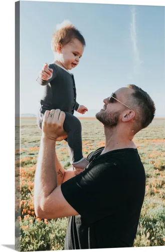 Miniatura 18 de Lona Premium gruesa para envolver – tu foto personalizable, none, 12" x 12" Sin marco