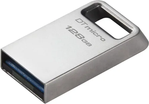Miniatura 2 de Kingston DataTraveler - Unidad flash USB micro de 256 GB, diseño de metal ultra pequeño, USB 3.2 Gen 1, velocidades de hasta 200 MB/s