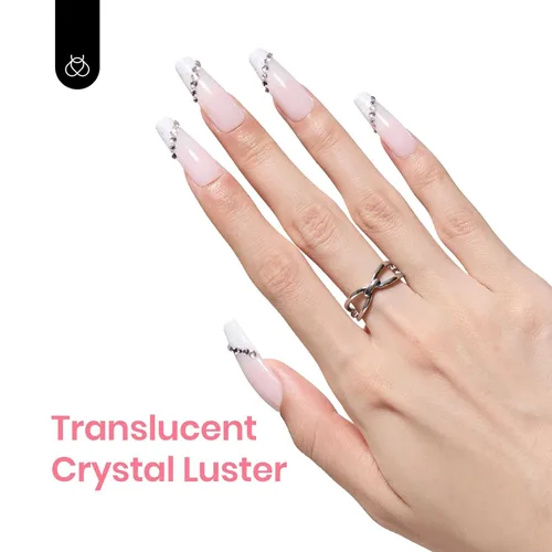 Miniatura 440 de Beetles - Esmalte de uñas de gel marrón – 0.5 onzas líquidas de esmalte de gel marrón oscuro, lámpara LED UV para uñas, regalo de manicura para I