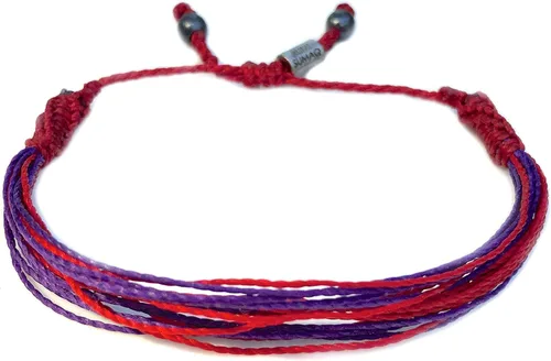 Miniatura 73 de Rumi Sumaq Pulsera de concientización para hombres, mujeres y niños – Pulsera de apoyo tejida ajustable anudada a mano – Pulsera de conciencia sutil