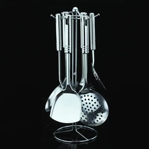 Miniatura 7 de Juego de 7 piezas de utensilios de cocina antiadherentes utensilios de cocina antiadherentes utensilios de cocina de metal utensilios de cocina