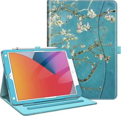 Miniatura 43 de Fintie - Funda para iPad de 9ª / 8ª / 7ª generación (2021/2020/2019) de 10.2 pulgadas - [Protección de esquinas] Funda con soporte de visualización