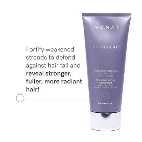Miniatura 2 de MONAT Acondicionador de engrosamiento clínico IR – Acondicionador vegano para adelgazar el cabello con romero y menta – Reparación y acción