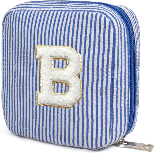 Miniatura 41 de KOTORA Bolsa de Maquillaje Inicial, Bolsa de Viaje de Artículos de Aseo, Bolsa de Maquillaje Transparente, Bolsas de Cosméticos Organizadoras