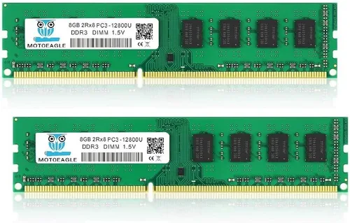 Miniatura 13 de Motoeagle Kit de 8 GB (2 x 4 GB) 2RX8 PC3-10600U DDR3 1333 MHz DIMM RAM 4 GB DDR3 10600 PC3 1333 UDIMM CL9 1.5V 240-Pin Memoria de escritorio DDR3