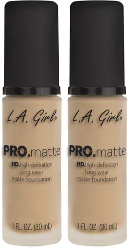 Miniatura 31 de L.A. Girl PRO.Matte Foundation, Sand GLM678 (Paquete de 2)