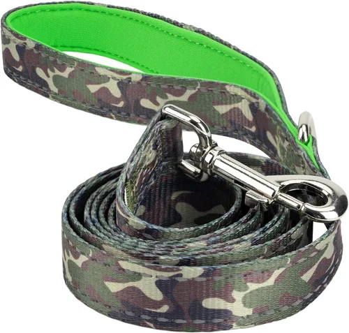 Miniatura 13 de EcoBark Correa para perro – Correas de entrenamiento cómodas suaves y reflectantes con mango acolchado – Fuerte y duradera resistente – Verde