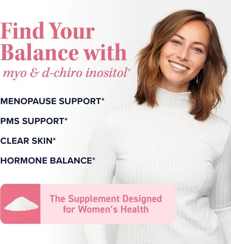 Miniatura 2 de Polvo de mio-inositol y D-Chiro Inositol Equilibrio hormonal para mujeres Proporción ideal 40:1 Myo 2000 mg, D Chiro 50mg Regula el ciclo