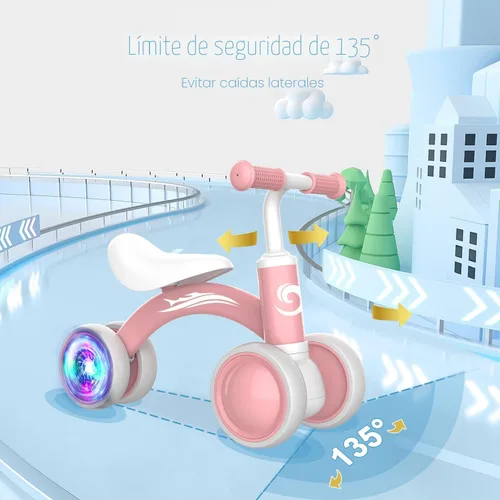 Miniatura 4 de Gamfeiny Colorful Lighting Baby Balance Bike Toys for 1 Year Old Boy Girl Gifts, 10-36 Month Toddler Balance Bike, No Pedal 4 Silence Wheels & Soft