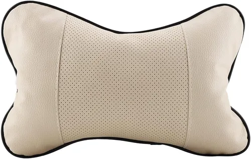 Miniatura 7 de FTVOGUE Almohada de cuello de coche suave asiento auto reposacabezas transpirable cojín de apoyo (01)