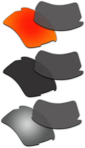 Miniatura 3 de 3par de lentes polarizadas para Oakley Flak 20XLGafas de sol de repuesto Pack P1