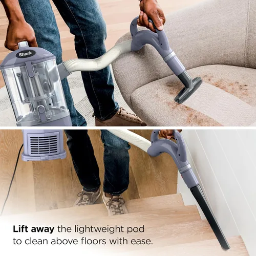 Miniatura 6 de Shark NV352 Navigator Lift Away - Aspiradora vertical, filtro HEPA, tecnología antialergénica, dirección giratoria, ideal para alfombras, escaleras