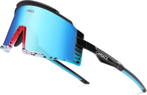 Miniatura 10 de Dos tamaños para adultos y jóvenes, gafas de sol deportivas de béisbol, ciclismo, hombres y mujeres, MTB Bicicletas al aire libre F12