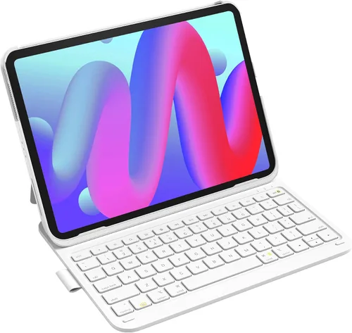Miniatura 10 de Inateck Funda para iPad de 10ª/11ª generación con teclado, teclado ultraligero con soporte para bolígrafo para iPad de 11ª