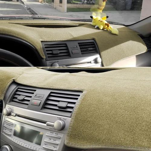 Miniatura 2 de Cubierta de tablero para accesorios Camry 2007 2008 2009 2010 2011 ajuste personalizado para tablero (beige)