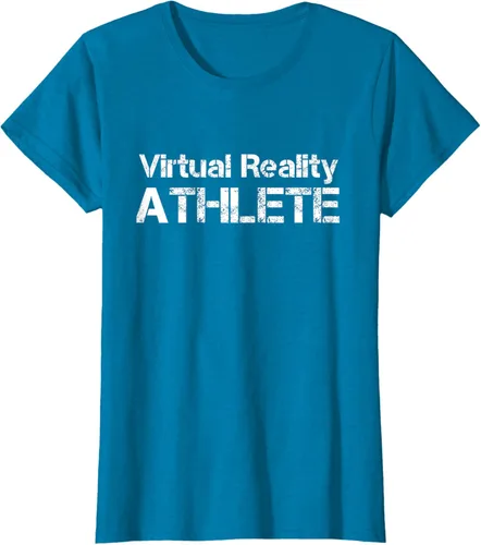 Miniatura 102 de Virtual Reality ATHLETE for VR Gamers Camiseta, Negro, S