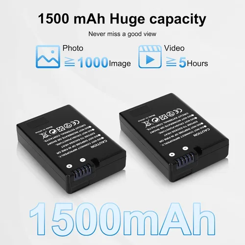 Miniatura 5 de Batería EN-EL14 / EL14A, para Nikon D3100 D3200 D3300 D3400 D3500 D5100 D5200 D5300 D5500 D5600 DF Coolpix P7000 P7100 7700 Cámara SLR digital P7800