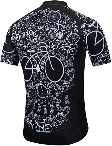 Miniatura 2 de Uriah Jersey de ciclismo de manga corta reflectante con bolsa trasera con cremallera