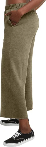 Miniatura 3 de Hanes Originals - Pantalones cortos de pierna ancha para mujer, pantalones retro ligeros de rizo francés, 25 pulgadas