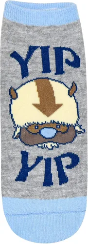 Miniatura 2 de Hyp Avatar The Last Airbender Aang Appa Yip Yip JuniorsWomens 5 Pack Calcetines tobilleros