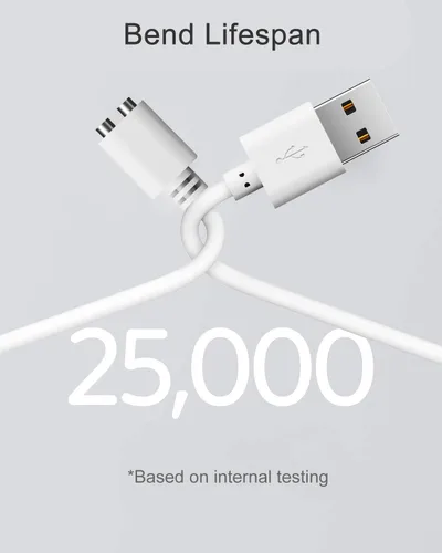 Miniatura 5 de Cable de carga magnético USB DC de 0.197 in, cable de carga de repuesto, 2.6 pies (0.197 in/0.2 pulgadas)