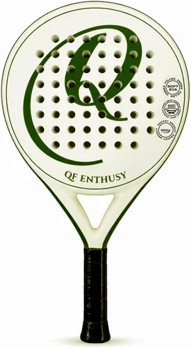 Miniatura 11 de Padel Racket, Carbon Fiber Surface Padel Racquet, Lightweight, Ideal for Training/Matches Gris
