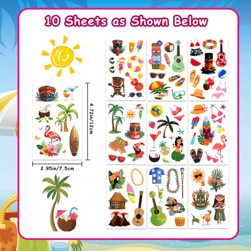 Miniatura 2 de LOMIMOS 120 tatuajes temporales de Halloween, calcomanías extraíbles impermeables para niños y adultos, recuerdos de fiesta, decoración de festivales