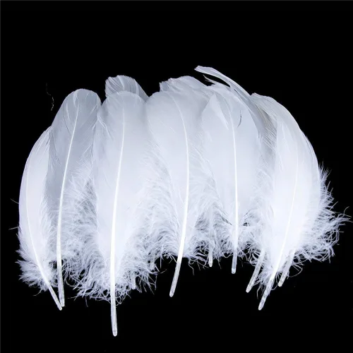 Miniatura 4 de Nature Peppermint Goose Feathers Crafts Plumes Jewelry Clothing Accessories Wedding Decoration Feather Purple 20 Pcs