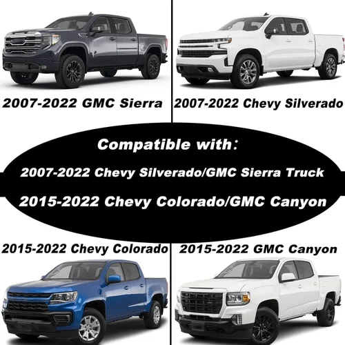 Miniatura 5 de 6 anclajes de amarre para caja de camioneta para Chevy Silverado/GMC Sierra Pickup 2007-2022 y Chevy Colorado/GMC Canyon 2015-2022
