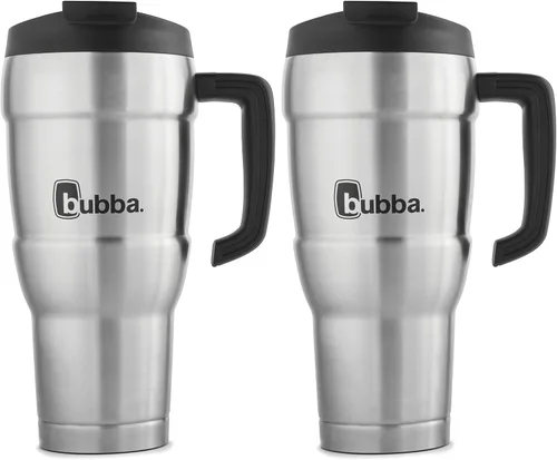 Miniatura 8 de Bubba Brands Hero Taza térmica de 18 onzas, color oro rosado., Negro