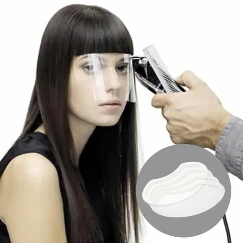 Miniatura 4 de 50 protectores faciales para ducha, protectores faciales de ducha, protector de ojos de plástico transparente para laca para el cabello, visera